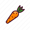carrot, fresh, fruit, healthy, sweet, vegetable