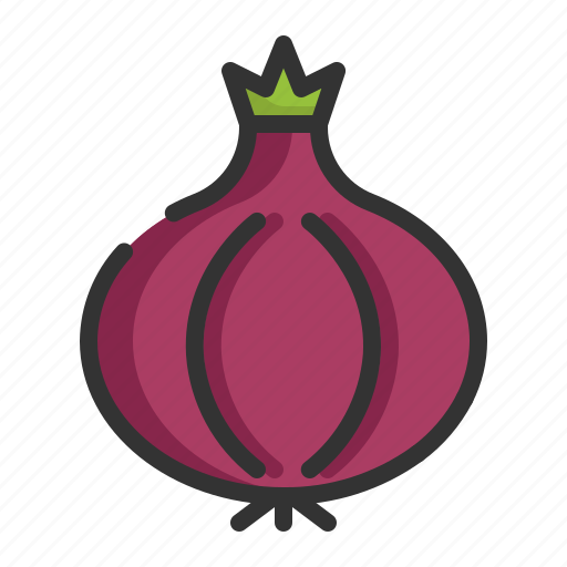 Onion, vegetable, organic, healthy, cooking, food icon - Download on Iconfinder