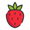 strawberry, fruit, organic, food, sweet