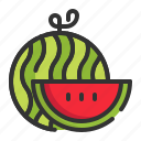 watermelon, fruit, healthy, organic, food