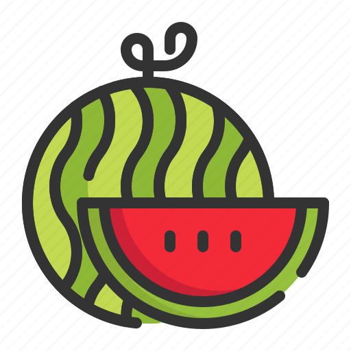 Watermelon, fruit, healthy, organic, food icon - Download on Iconfinder