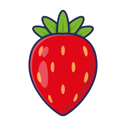 Fruit, and, vegetable, food, strawberry icon - Free download