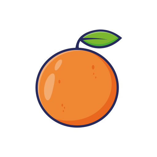 Fruit, and, vegetable, food, orange icon - Free download
