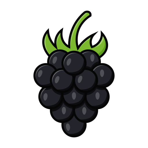 Fruit, and, vegetable, food, berry, blackberry icon - Free download