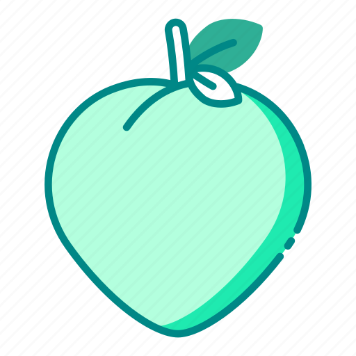 Peach, vegetable, veggies, food, fruit, grocery icon - Download on Iconfinder