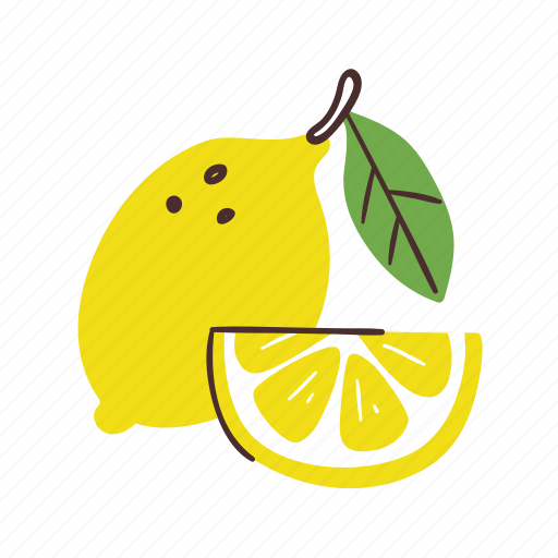 Lemon, fruit, food, fresh, citrus icon - Download on Iconfinder