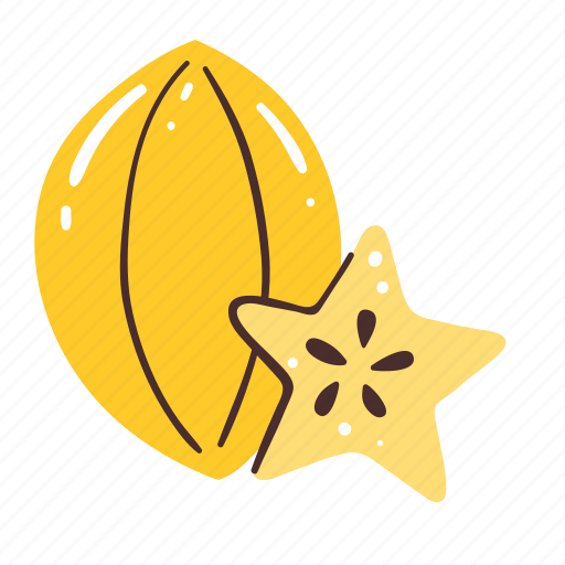 Star apple, fruit, fresh, healthy, food, tropical icon - Download on Iconfinder