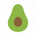 avocado, fruit, organic, food