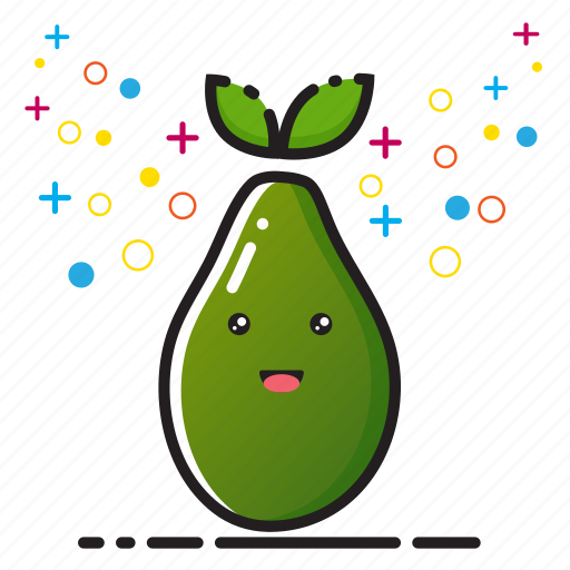 Avocado, dessert, food, fruit, healthy, mbe style, vegetable icon - Download on Iconfinder