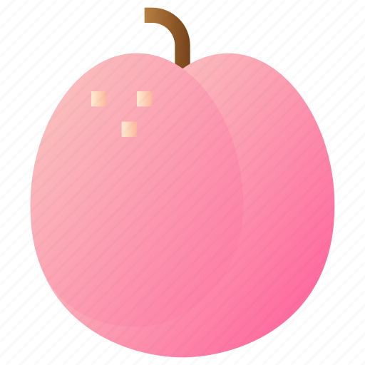 Food, fresh, fruit, healthy, peach icon - Download on Iconfinder