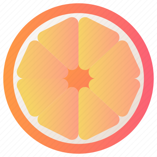 Food, fruit, healthy, orange, slice icon - Download on Iconfinder
