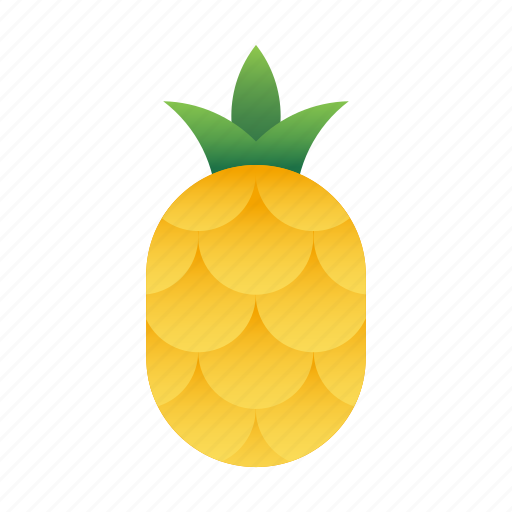Pineapple, fruit, tropical, summer, food, healthy, organic icon - Download on Iconfinder
