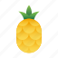 pineapple, fruit, tropical, summer, food, healthy, organic 