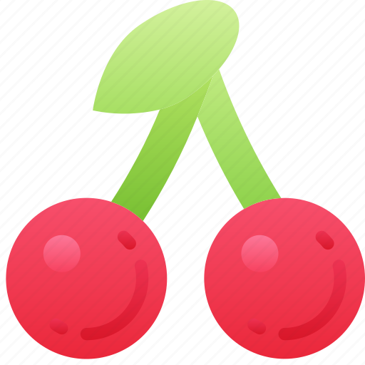Cherrys, eating, food, fruit, health icon - Download on Iconfinder