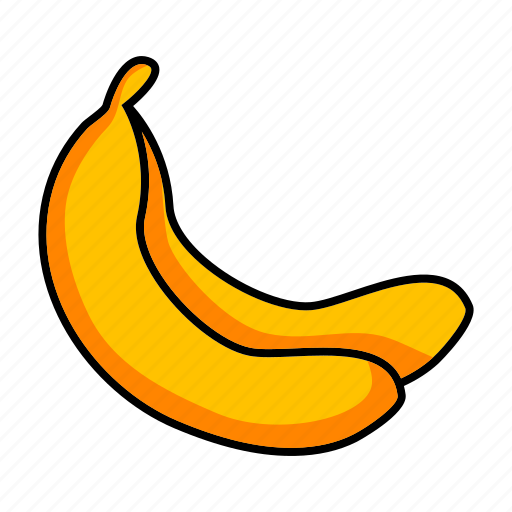 Fruits, banana icon - Download on Iconfinder on Iconfinder