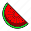 fruits, watermelon 