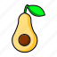 fruits, avocado 
