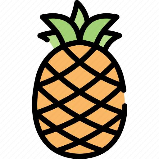Eating, food, fruit, health, pineapple icon - Download on Iconfinder
