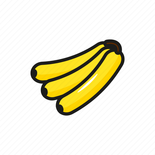 Banana, food, fresh, fruit, healthy, nature icon - Download on Iconfinder