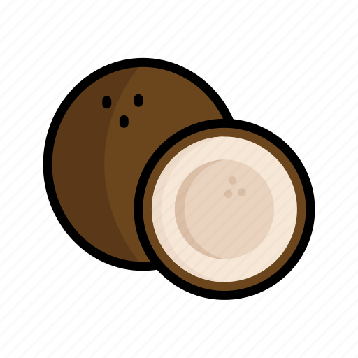 Coconut, dessert, food, fruit, healthy, summer, sweet icon - Download on Iconfinder
