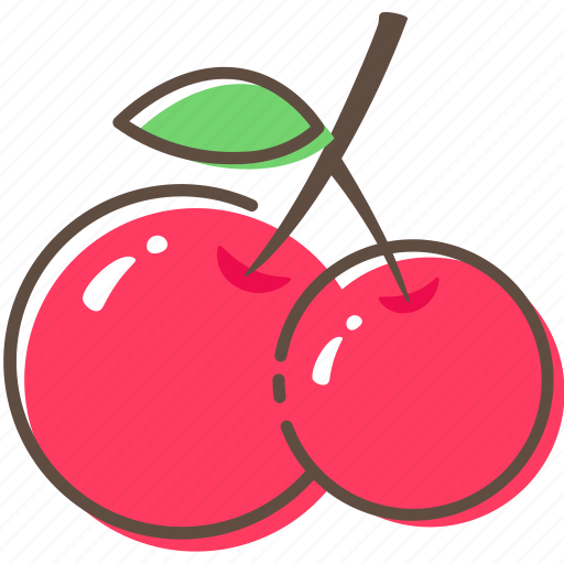 Cherry, fruit, healthy, food icon - Download on Iconfinder