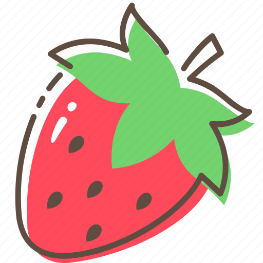 Strawberry, fruit, healthy, food icon - Download on Iconfinder