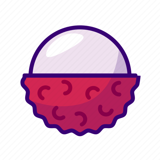 Fruit, lychee, healthy, fresh, food icon - Download on Iconfinder