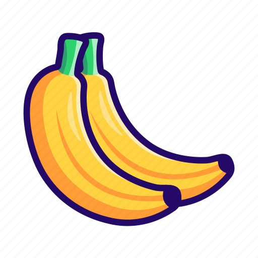 Fruit, banana, healthy, fruits, food icon - Download on Iconfinder