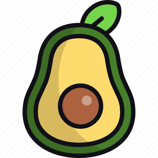 Avocado, fruit, healthy food, diet, organic, vegan icon - Download on Iconfinder