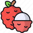 lychee, fruit, healthy food, diet, organic, vegan