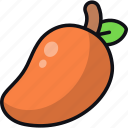mango, tropical fruit, diet, healthy food, vegan, organic