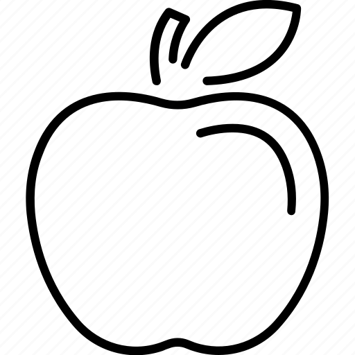 Apple, food, fruit, vegan icon - Download on Iconfinder
