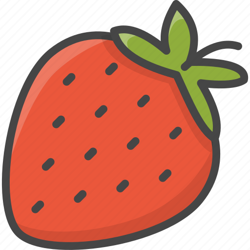 Berrie, filled, food, fruit, fruits, outline, strawberry icon - Download on Iconfinder
