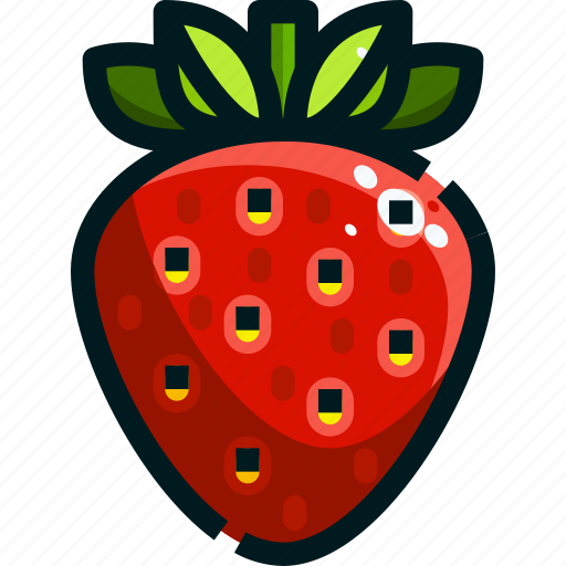 Food, fruit, fruits, healthy, strawberry icon - Download on Iconfinder