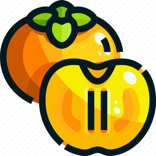 Food, fruit, fruits, healthy, persimmon icon - Download on Iconfinder