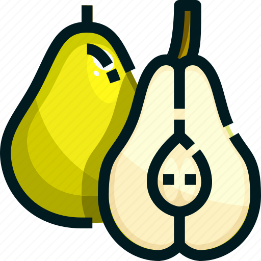 Food, fruit, fruits, green, healthy, pear icon - Download on Iconfinder