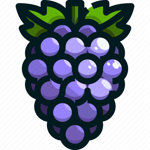 Food, fruit, fruits, grape, healthy icon - Download on Iconfinder
