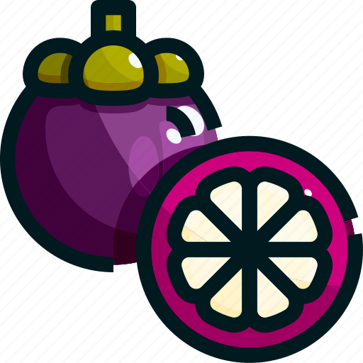 Food, fruit, fruits, healthy, mangosteen icon - Download on Iconfinder