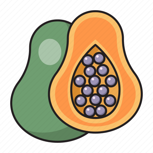Eat, food, fruit, nutrition, papaya icon - Download on Iconfinder