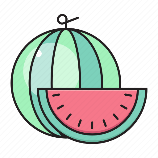 Eat, food, fruit, slice, watermelon icon - Download on Iconfinder