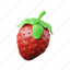 strawberry, berry, food, sweet, fruit, healthy 