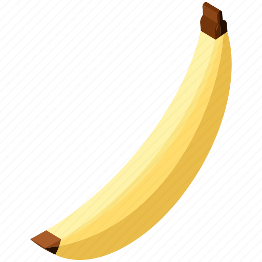 Banana, food, fruit, healthy, organic, tropical icon - Download on Iconfinder