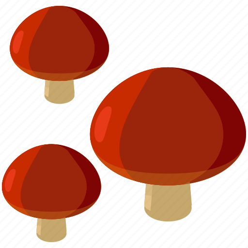 Mushrooms, food, fungus, mushroom, toadstool icon - Download on Iconfinder