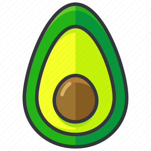 Avocado, food, fruit, health, organic icon - Download on Iconfinder