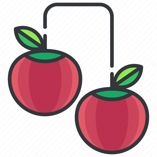 Cherries, cherry, fruit, good, health, organic icon - Download on Iconfinder