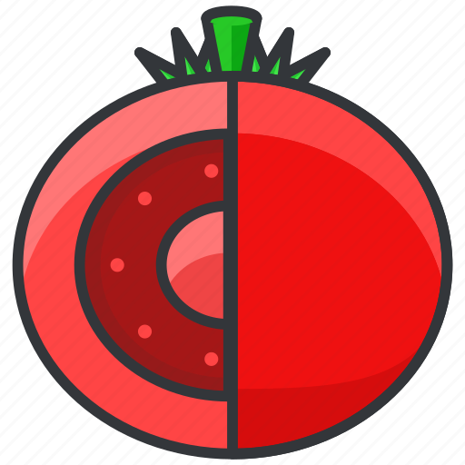 Food, health, organic, salad, tomato, vegetable icon - Download on Iconfinder