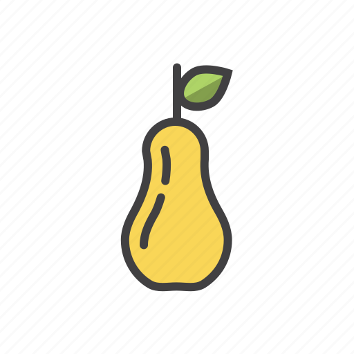 Pear, sweet, yellow icon - Download on Iconfinder