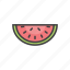 cool, fresh, summer, watermelone, fruit 