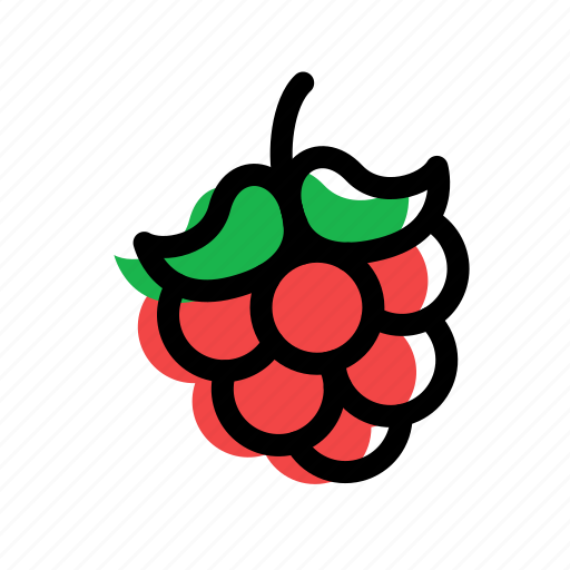Berry, eat, food, fruit, raspberries icon - Download on Iconfinder