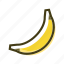 banana, food, meal, plant 